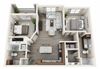 B2 Floor Plan B2 Floor Plan at Vintage Tollgate, Thompson Station, 37179